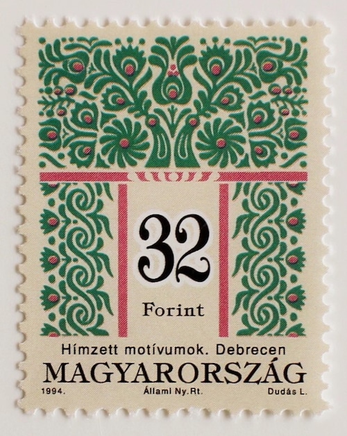 刺繍 32F / ハンガリー 1994