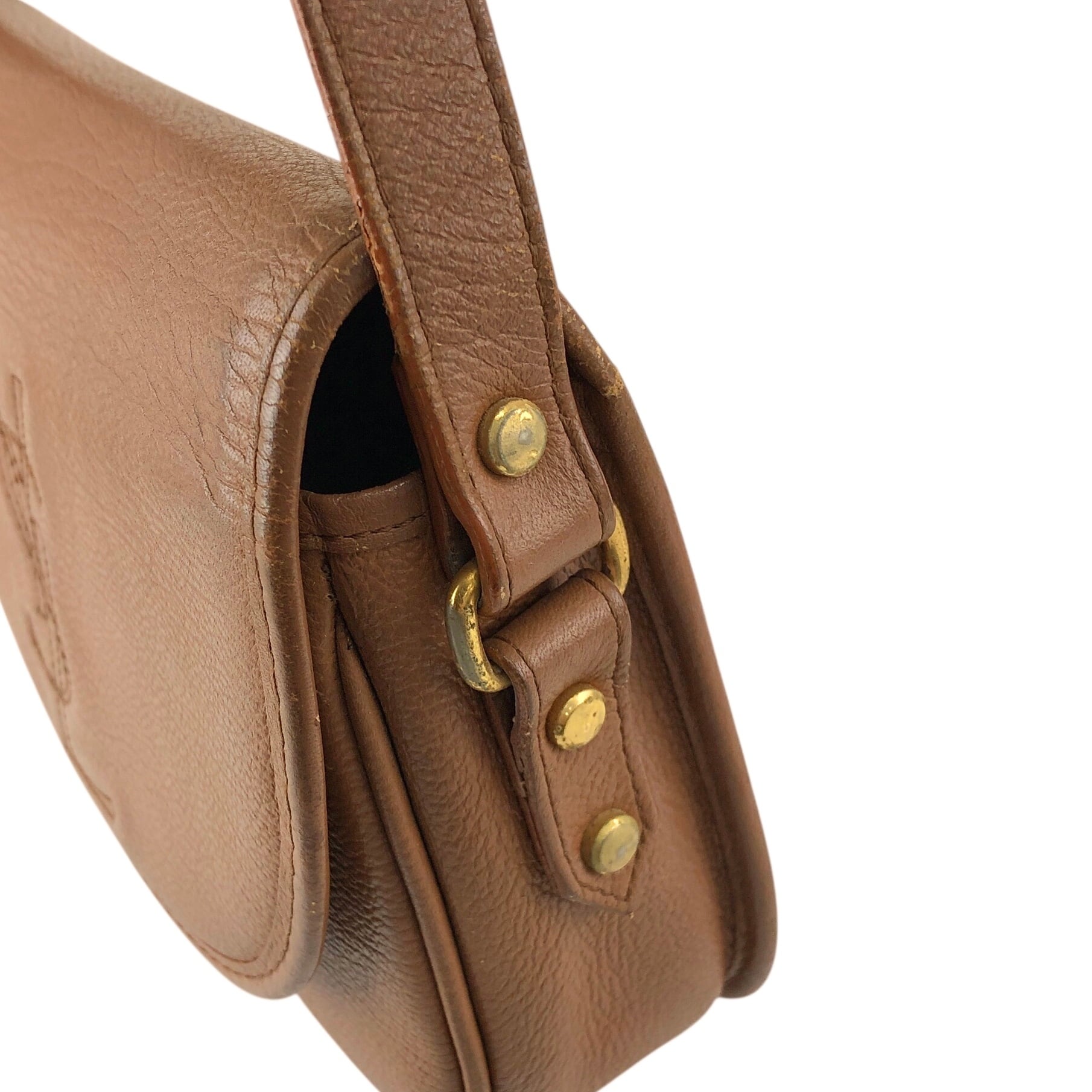 Yves Saint Laurent イヴ・サンローラン ショルダーバッグ ブラウン