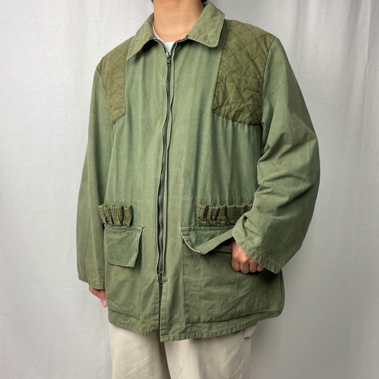 90年代 ハンティングジャケット メンズXL相当 古着 90s ヴィンテージ