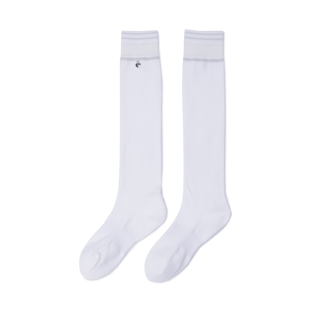 (W) SEE-THROUGH KNEE SOCKS [サイズ: F(AGEUWSC04WHF)] [カラー: WHITE]