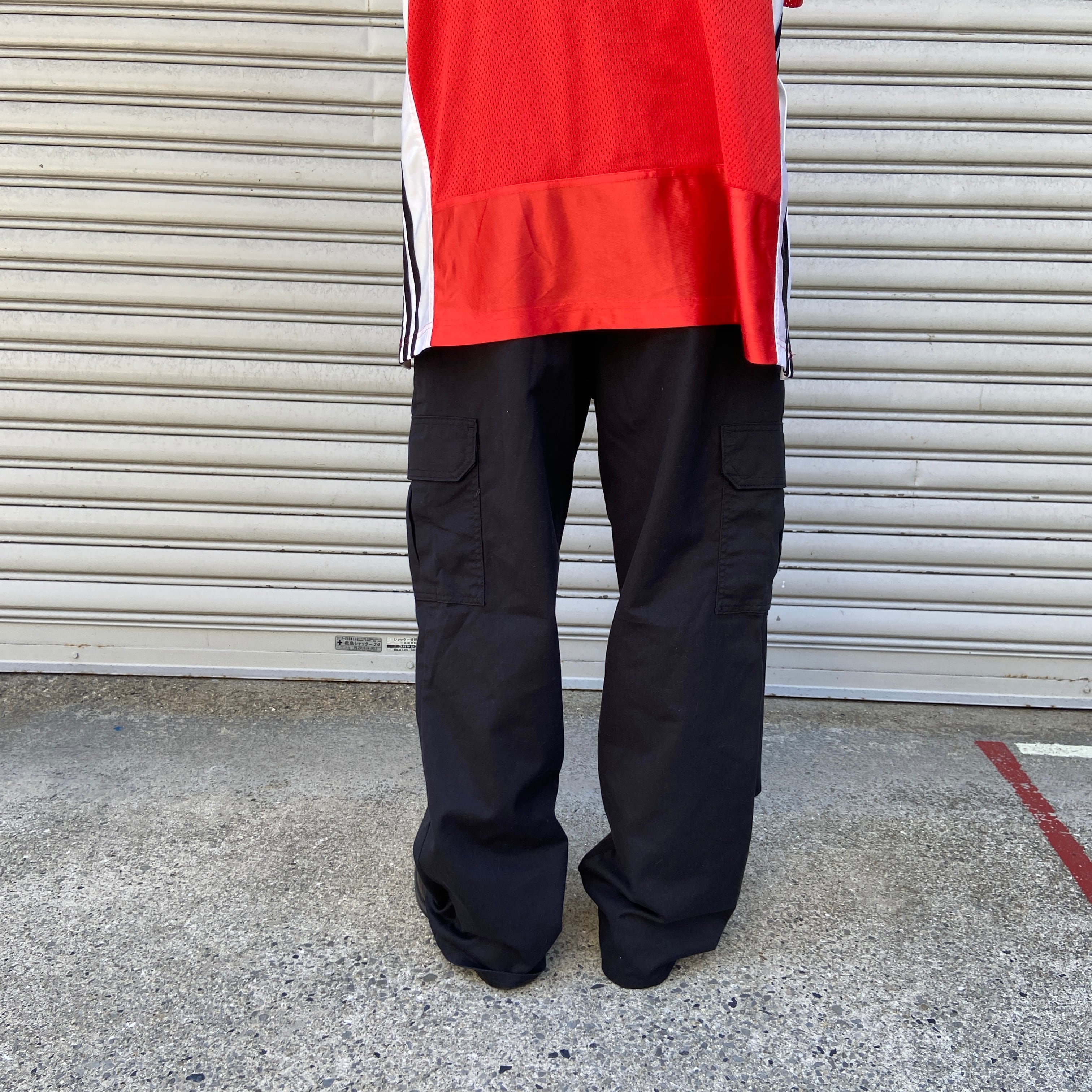 希少 ピコ piko ナイロンジャケット デカロゴ バックプリント 赤色