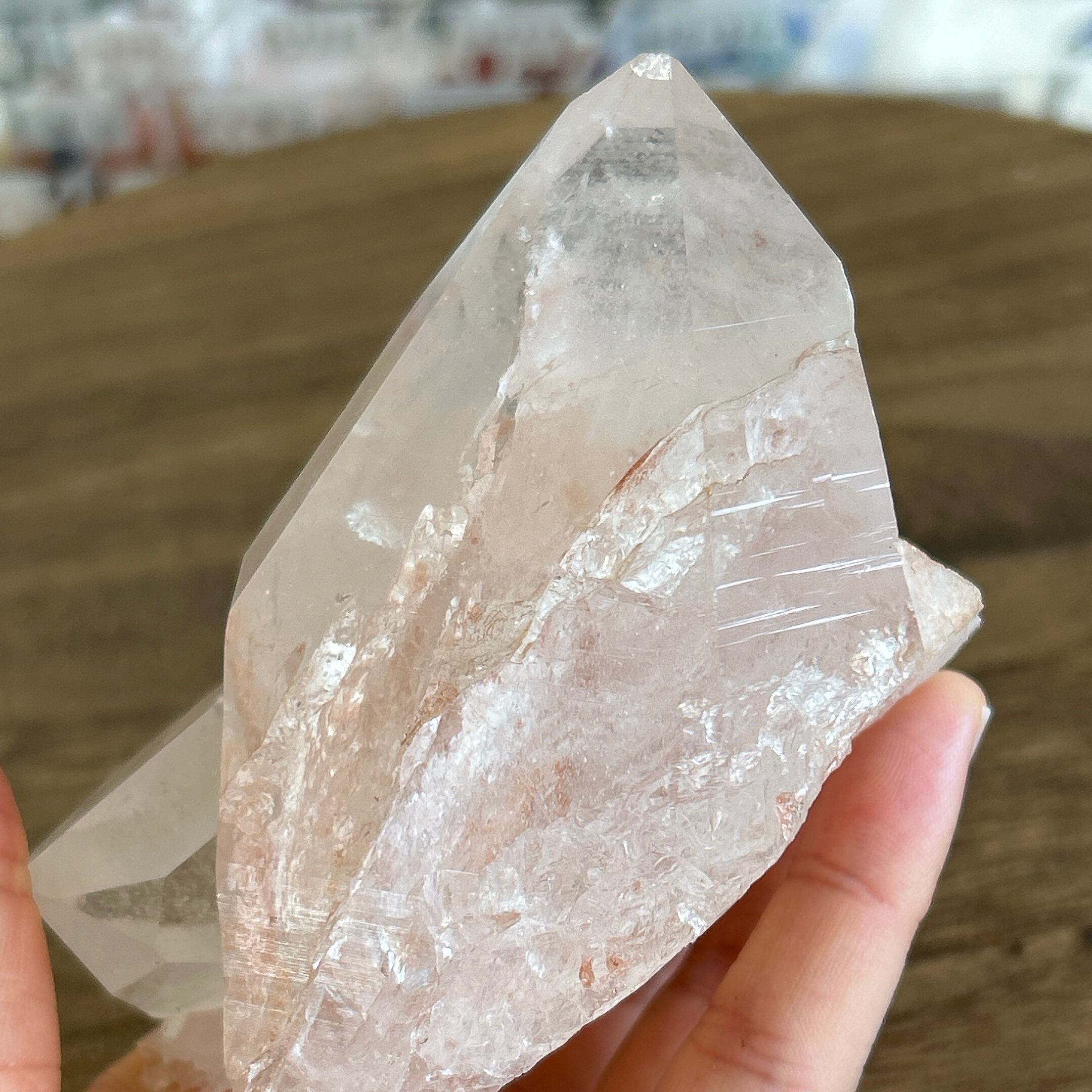 ☆極上の逸品☆超極大14.07kg‼️☆超極上☆水晶クラスター 天然石 水晶 原石 インド・ヒマラヤ産】サマディークォーツ極上水晶クラスター♪原石