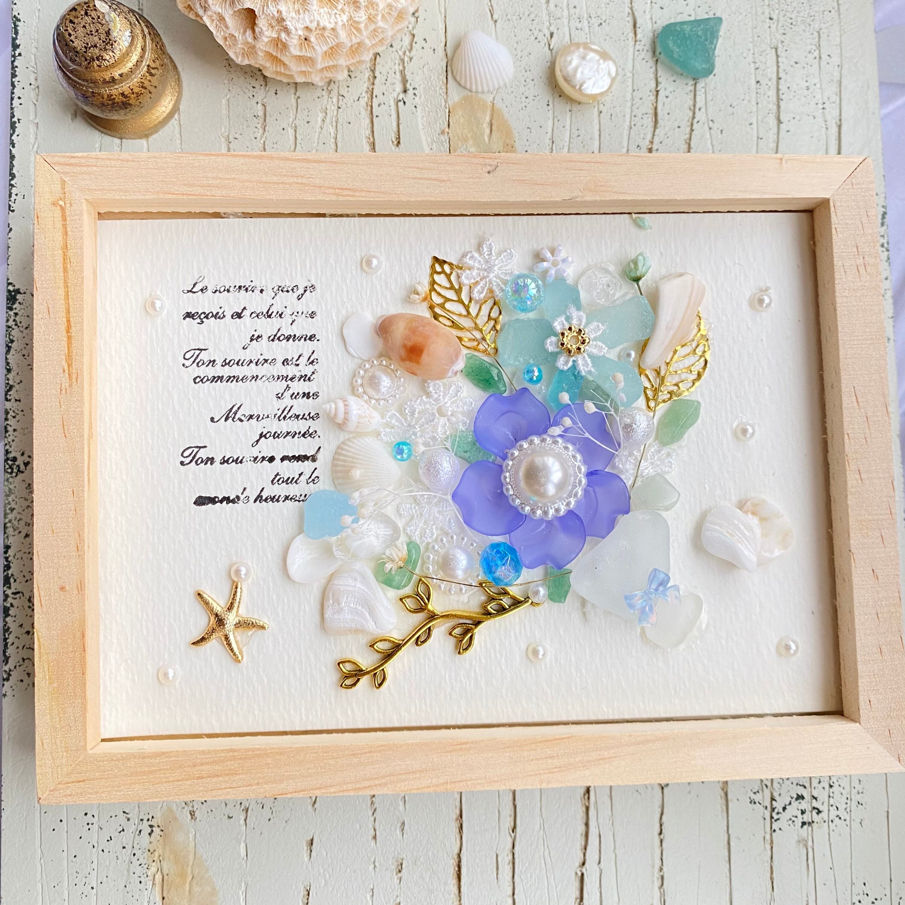 【両面作品】"幸運のパワー溢れる花束を贈ろう。"