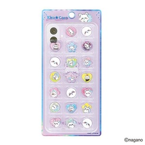モモンガ KIRACORO おはじきシール 全5種類 シール ステッカー カミオジャパン シール交換 ちいかわ