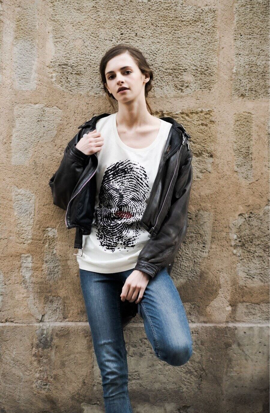 VVR × MUKU-AN 別注】 Marilyn Monroe U-neck T SHIRT | MUKU-AN