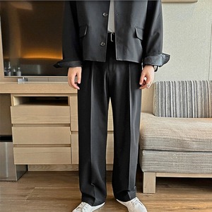 シンプルカジュアルパンツ（セットアップのジャケットあり）　MT0080421