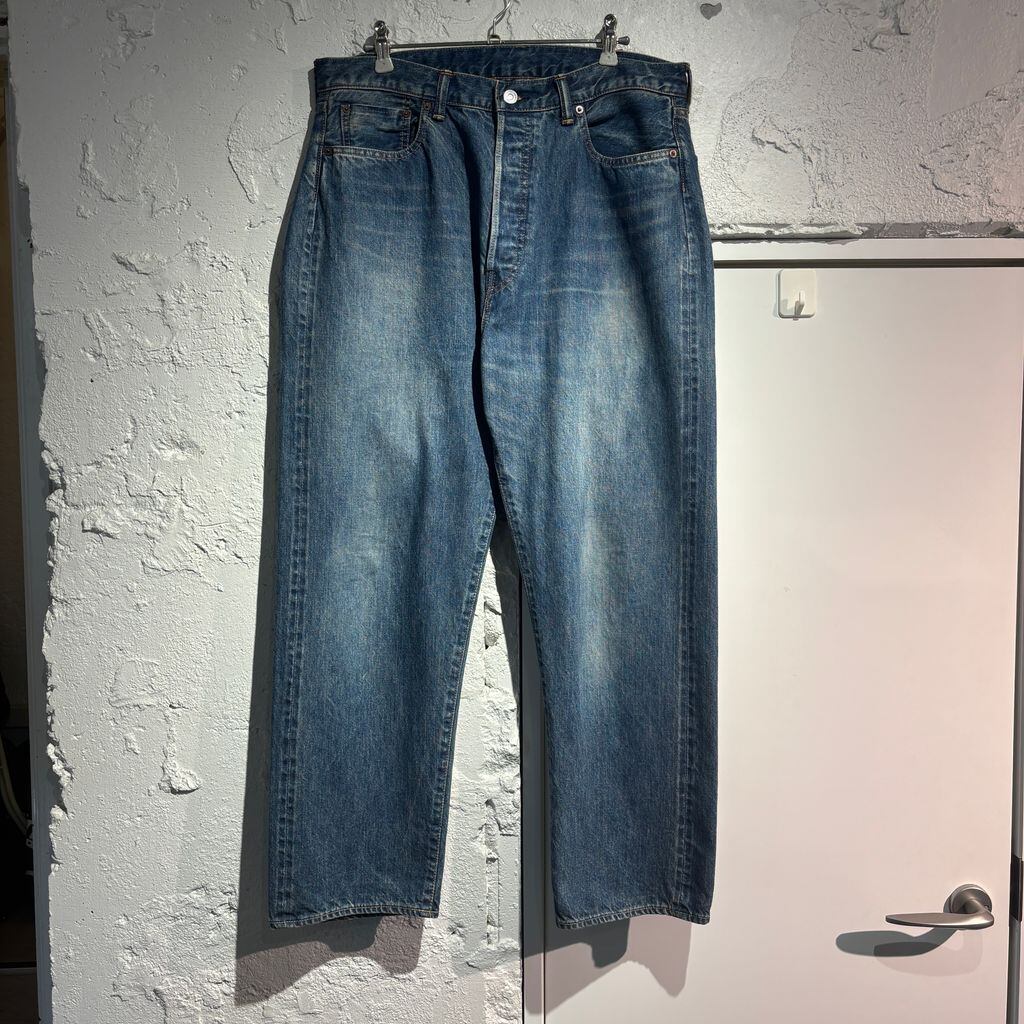 A.PRESSE アプレッセ 24SS Washed Denim Pants ウォッシュドデニム