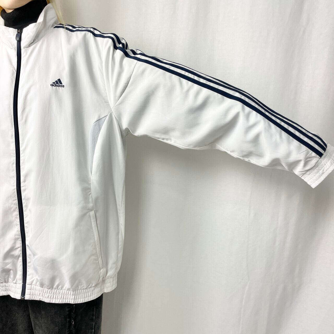 adidas アディダス トラックジャケット ポリエステル メンズXL相当