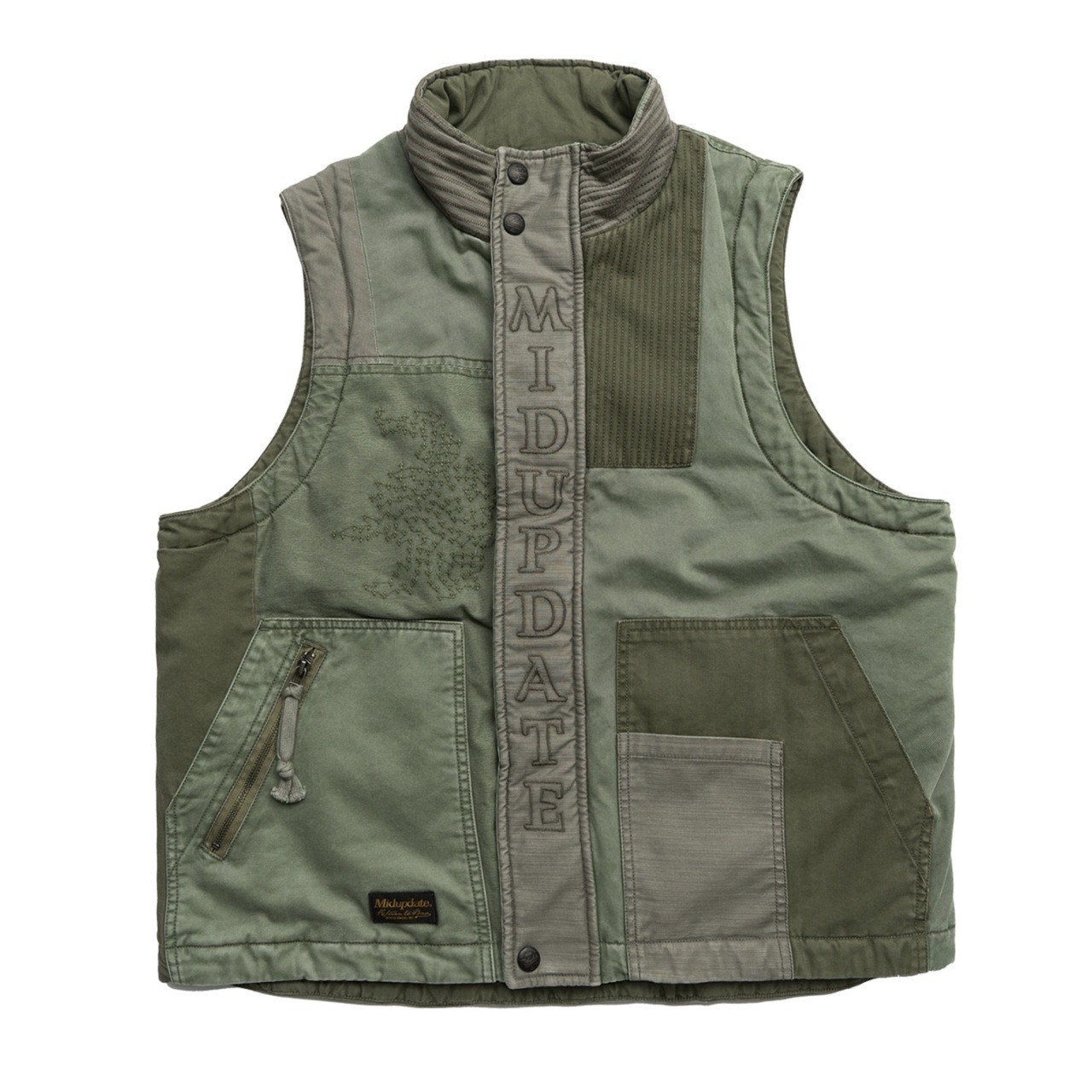 ミリタリーパッチド ベスト　　K5434 - 10