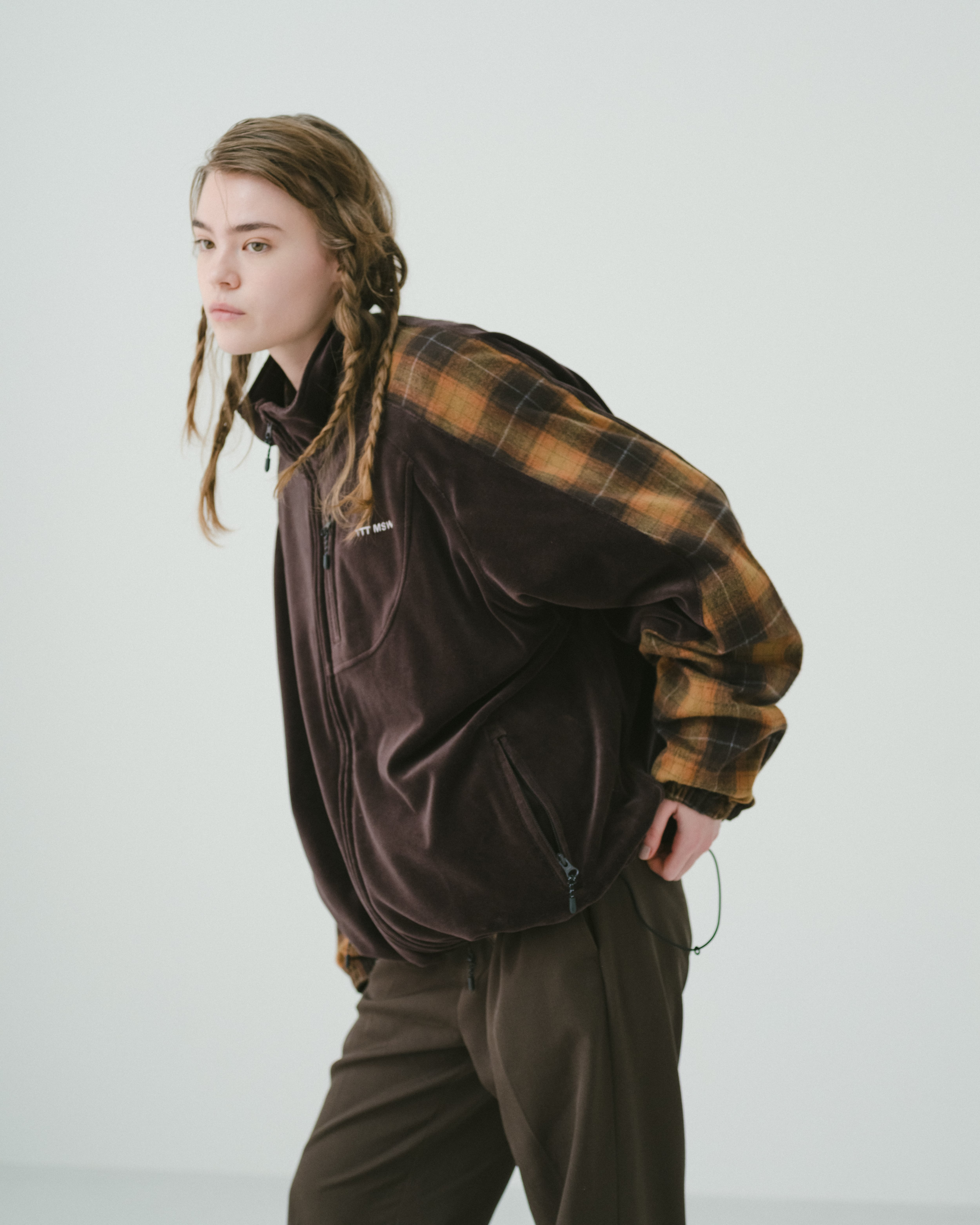 TTT MSW ティー Velours Track Suit Jacket L TTT MSW ティー Velours Track Suit Jacket L