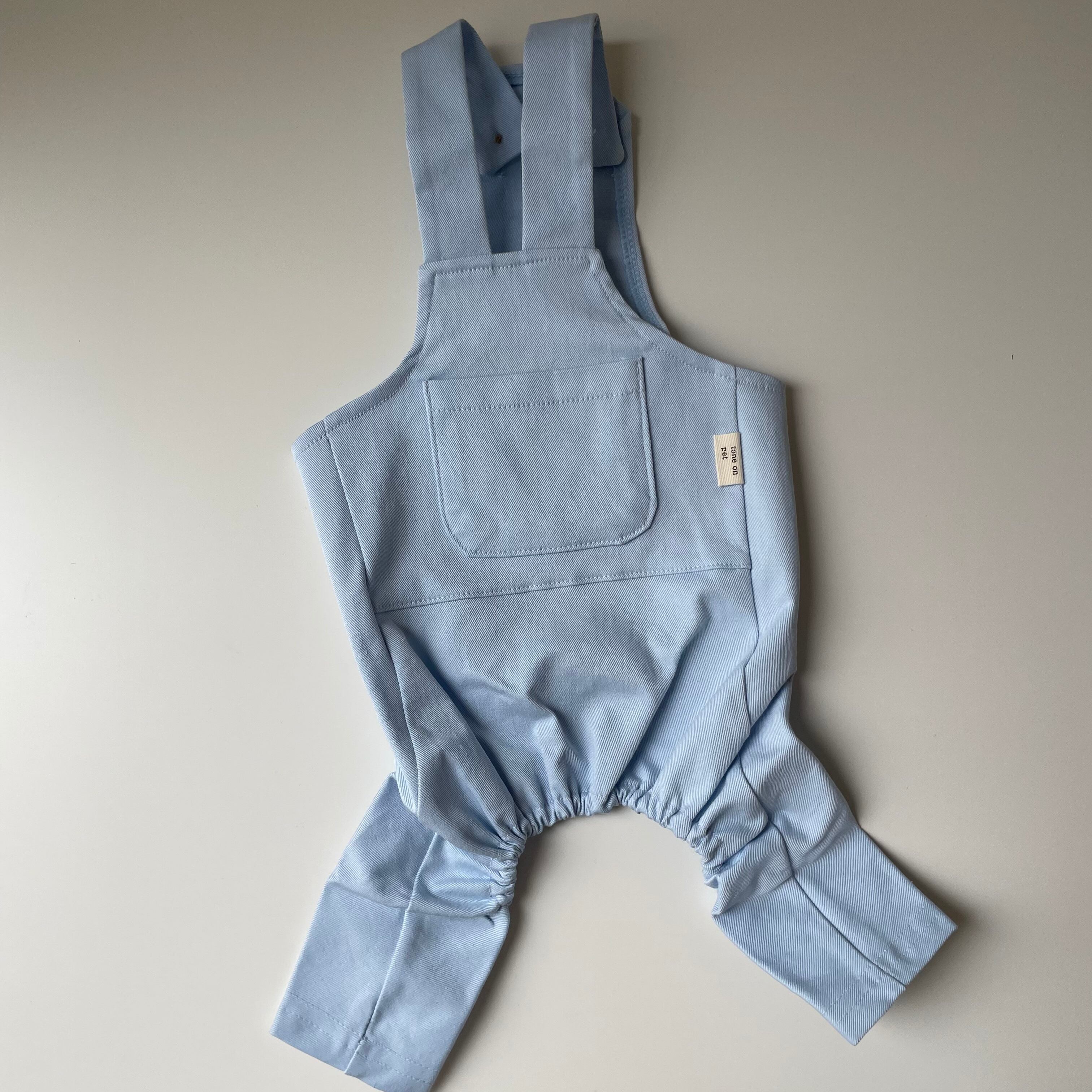 即納/【tone on pet】 Color Salopette pan