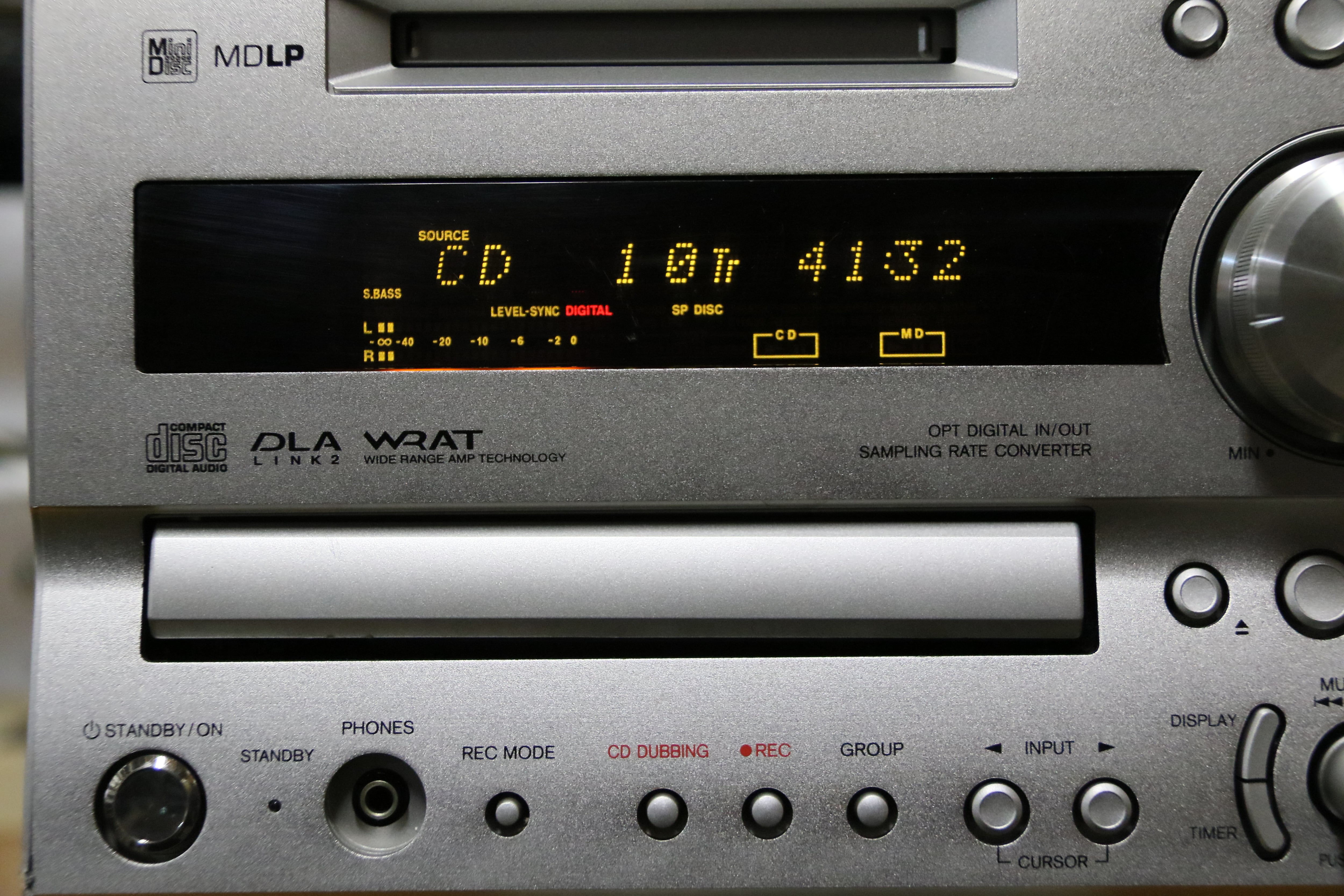 ONKYOミニコンポの銘機！】ONKYO FR-X9A ユニット単体 MD/CD/ﾁｭﾅｰ/ｱﾝﾌﾟ