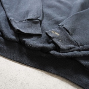 90s TULTEX sweatshirt solid black "made in USA" XL 古着