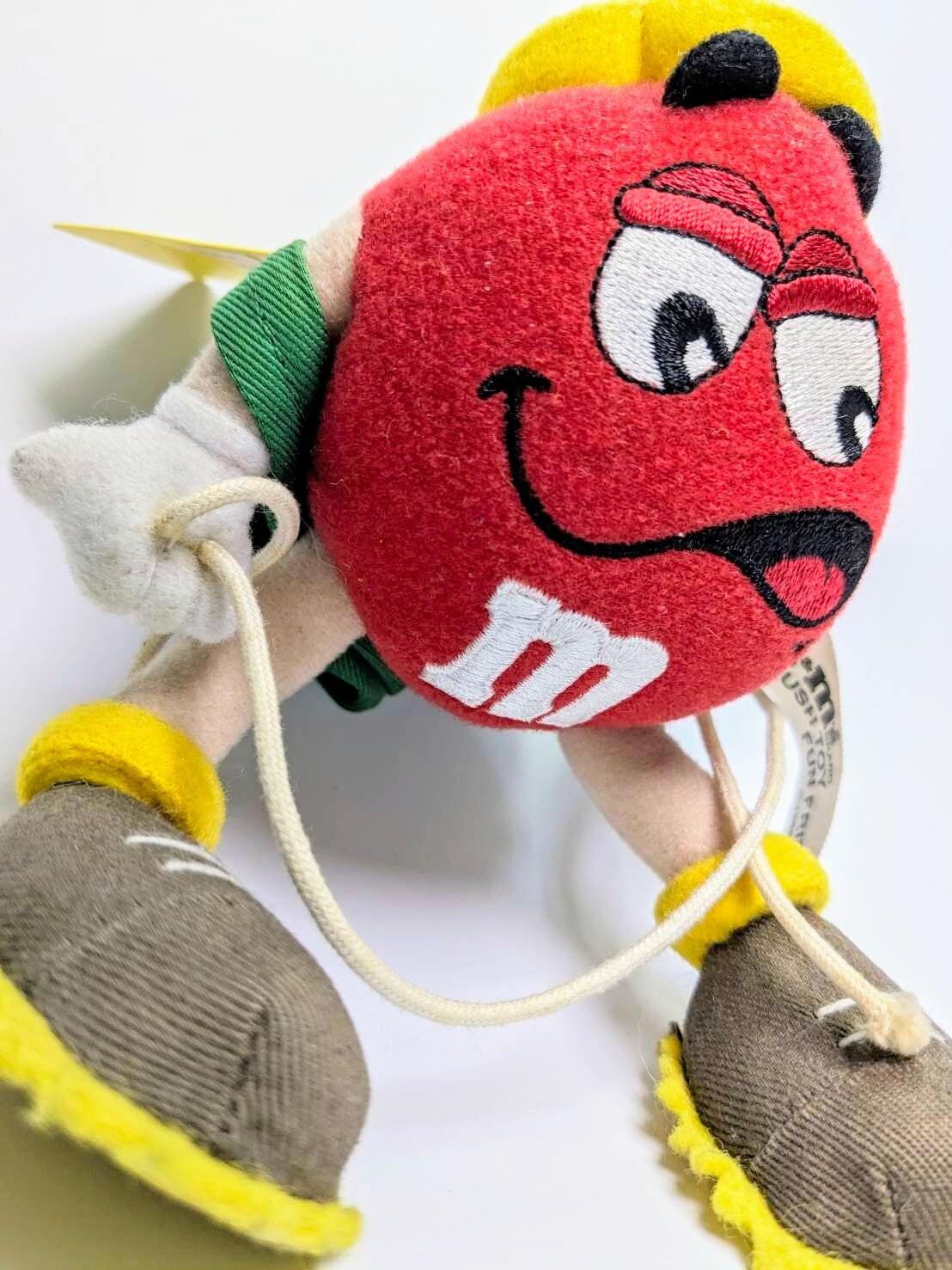 ☆ VINTAGE ☆【m&m's ぬいぐるみ レッド 1999年製】〘VINTAGE