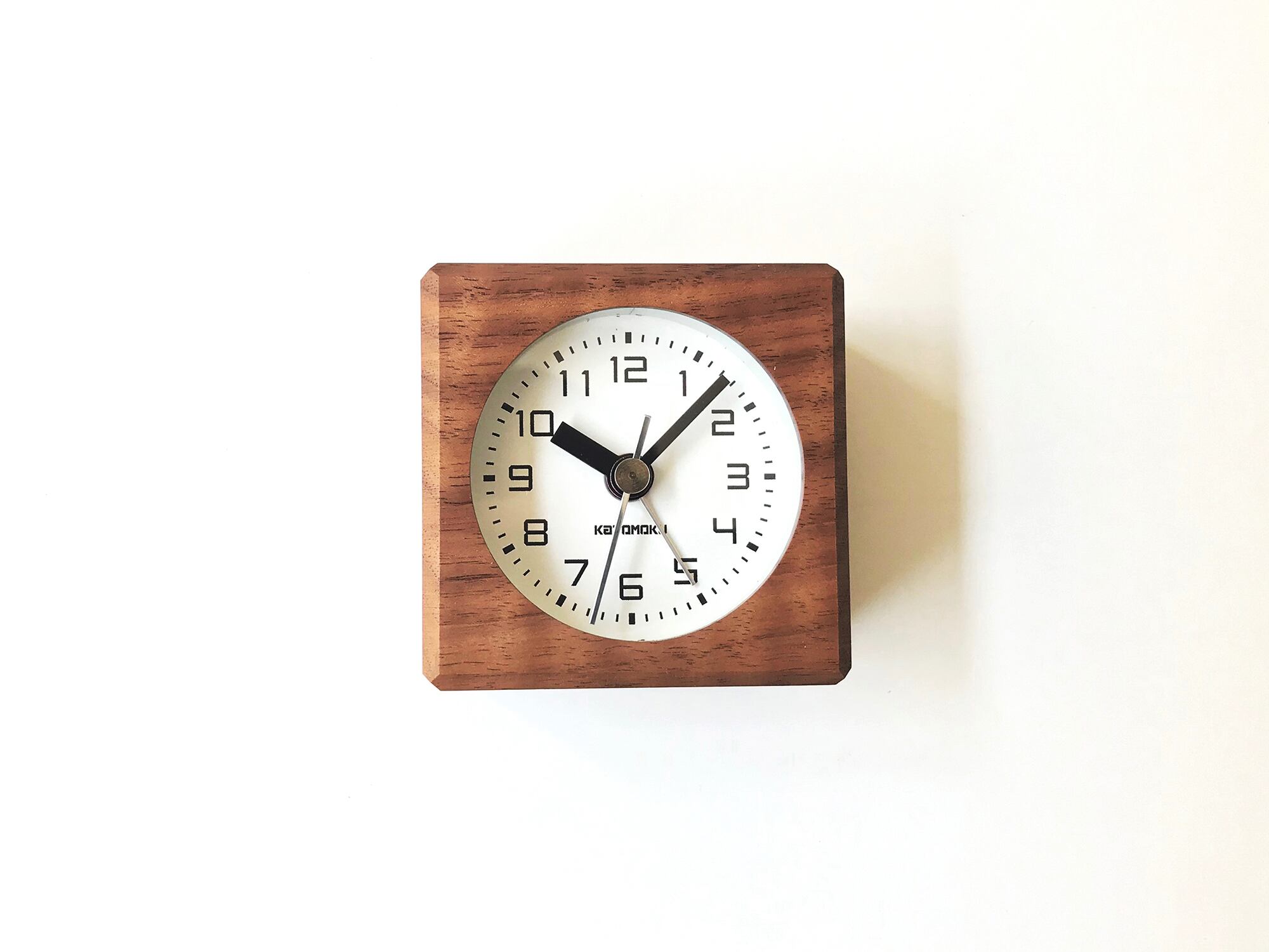 KATOMOKU Alarm Clock 7 ウォールナット km-100WA | 加藤木工株式会社