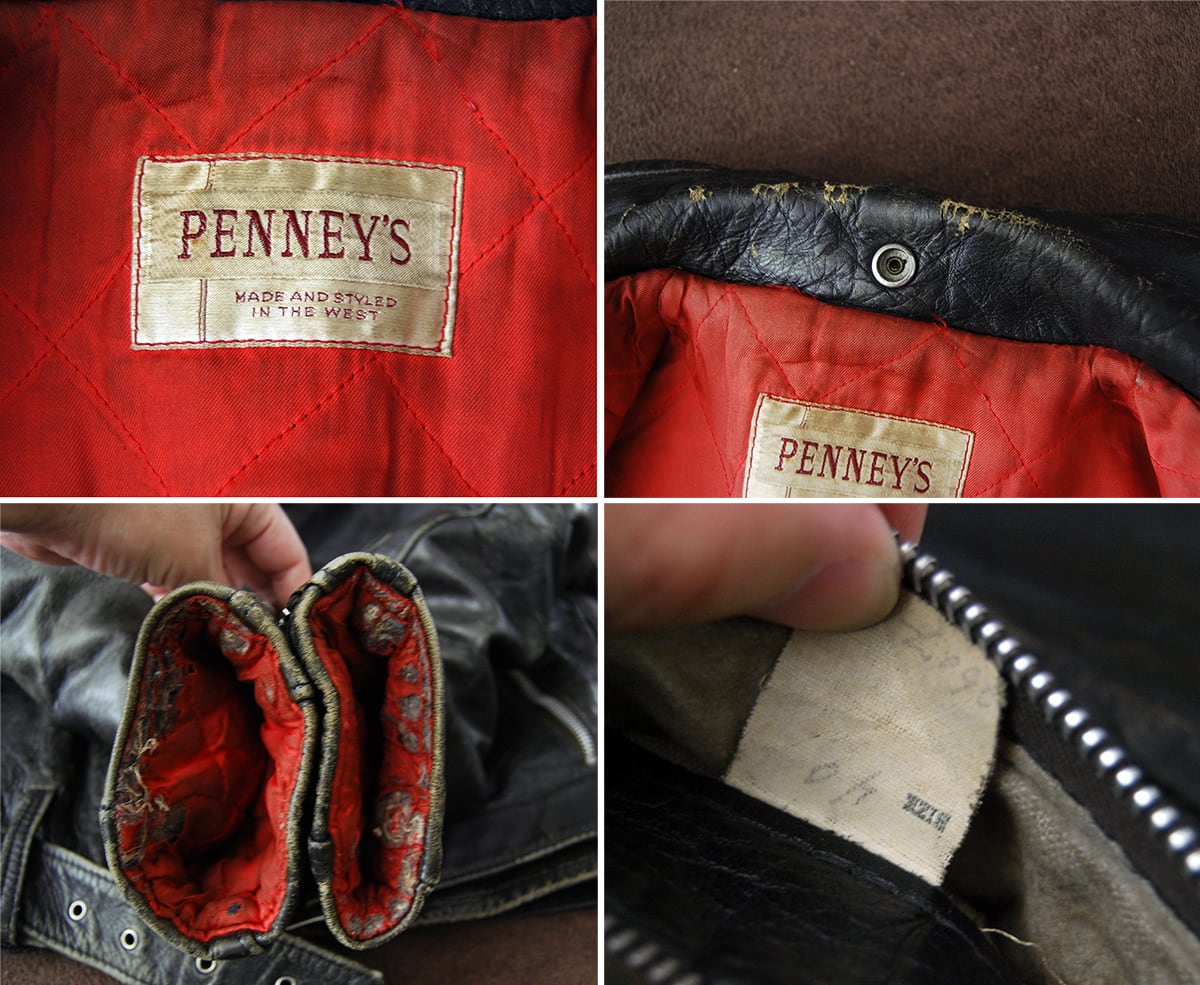 40s PENNEY'S ライダース 40 | SECOND TIME GLORY