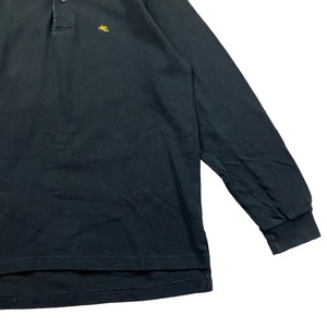 ETRO pile switching long sleeves polo shirt