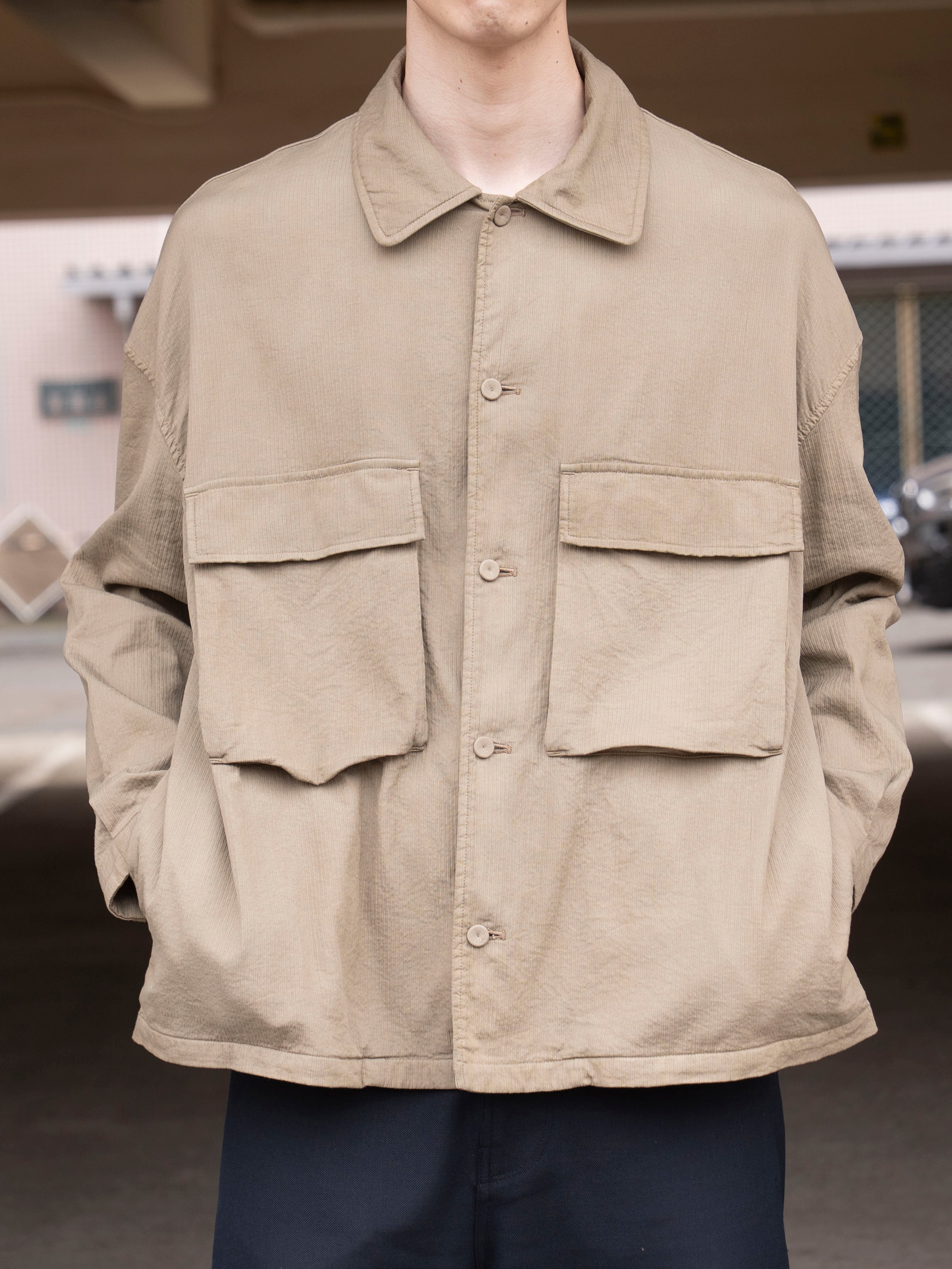 し*う様 【25AW】 SEEALL POCKET BLOUSON サイズ4 新 SEEALL POCKET BLOUSON SHIBUKI SAU63 BL181 | BEST PACKING STORE
