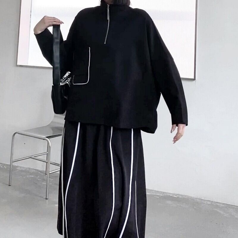 タートルネックプルオーバー PU0148