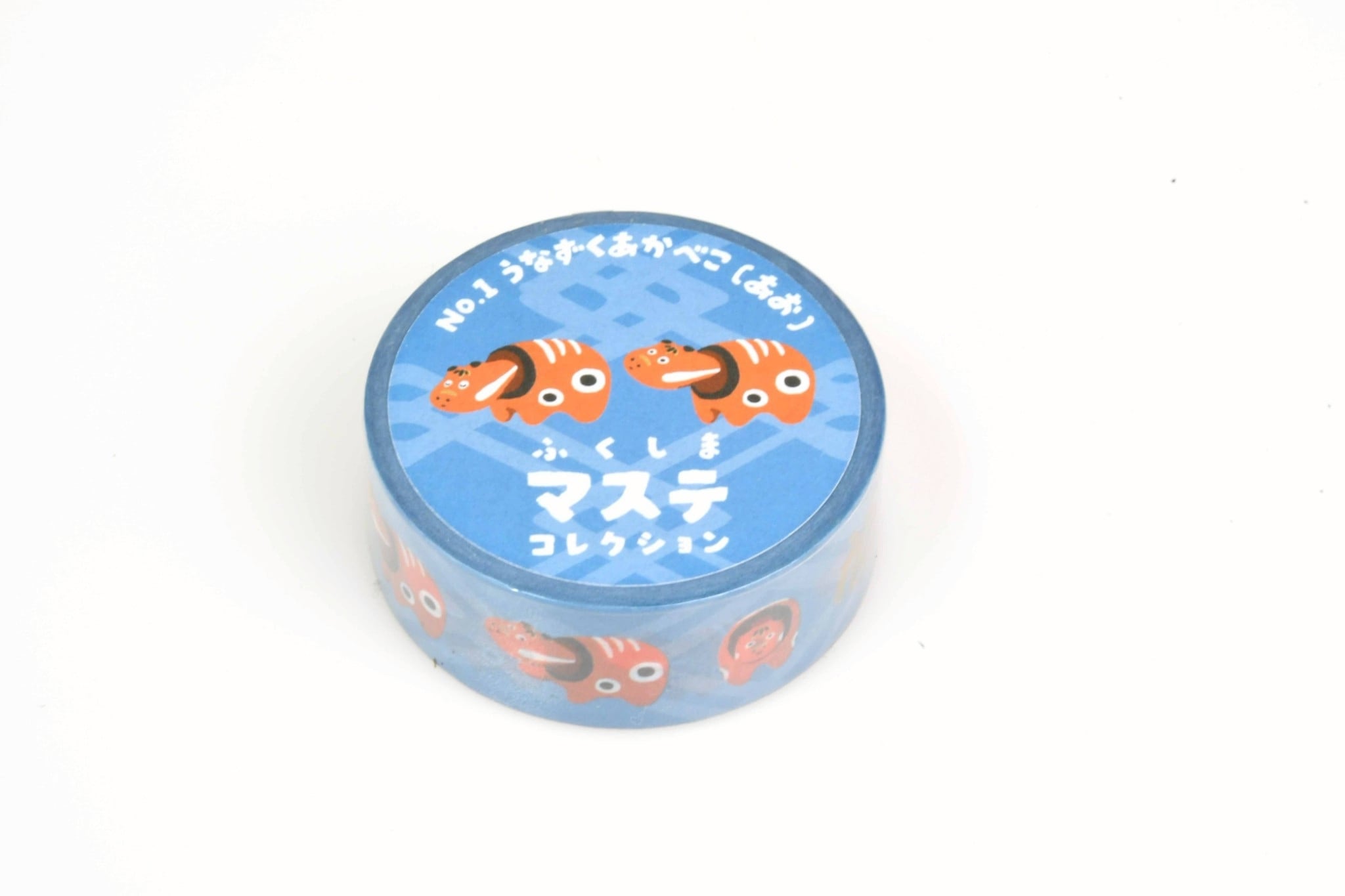 ふくしまマステコレクション No.1 うなずくあかべこ(あお) | akabekoland