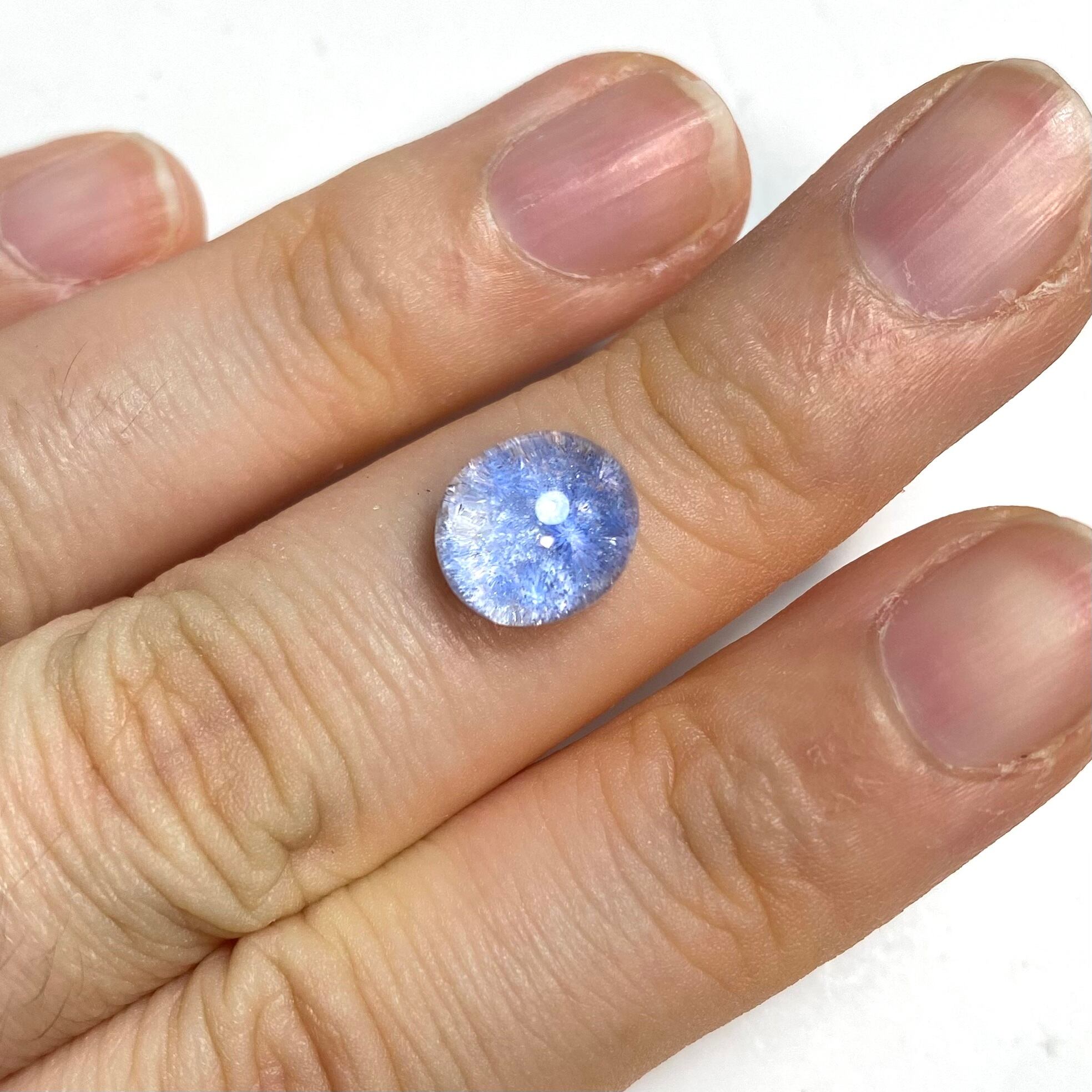 花風景　デュモルチェライトインクオーツ