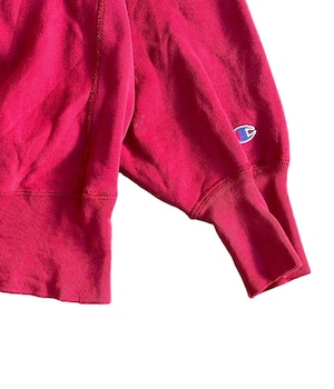 Vintage 90s L Champion reverse weave sweatshirt -Red-