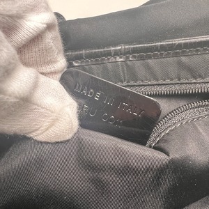 DIOR ディオール サドルバッグ ナイロン ショルダーバッグ 黒 A-14103