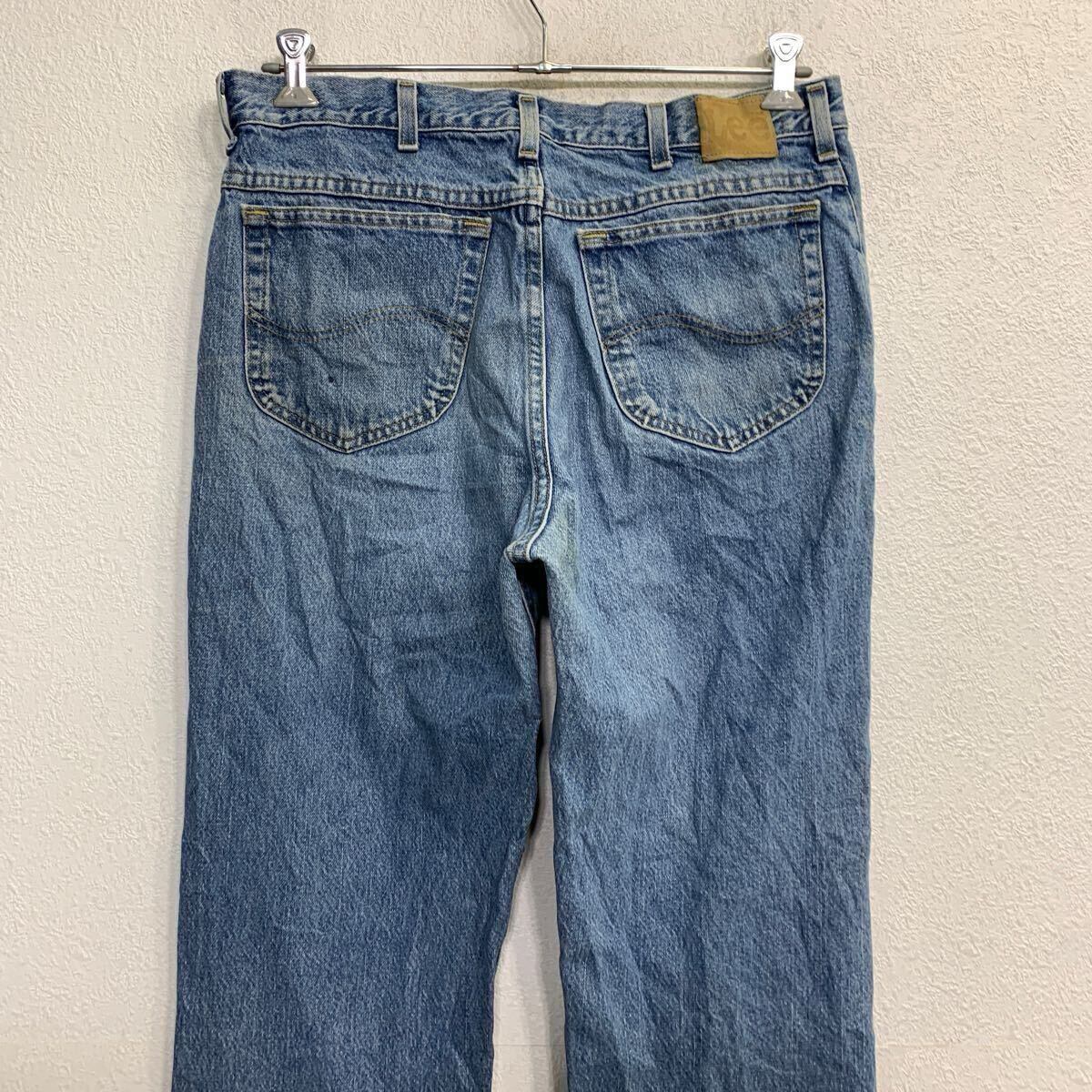 メンズ Lee ブルーデニム ストレートパンツ1800s ビンテージジーンズ