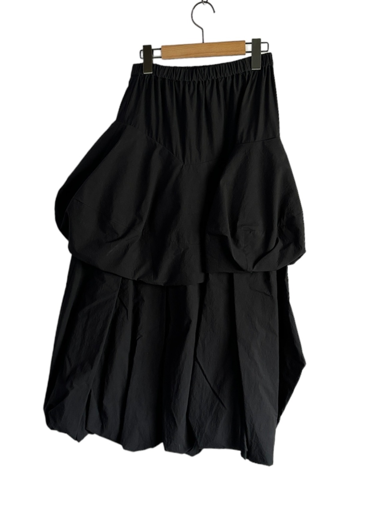 美品】ENFOLD 叱る 2024S/S デザイン スカート 黒 