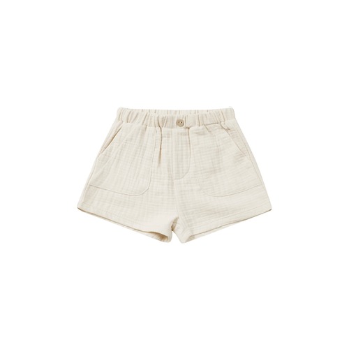 Quincy Mae(クインシーメイ) / 24ss UYILITY SHORT / NATURAL / 12-18M・18-24M・2-3Y