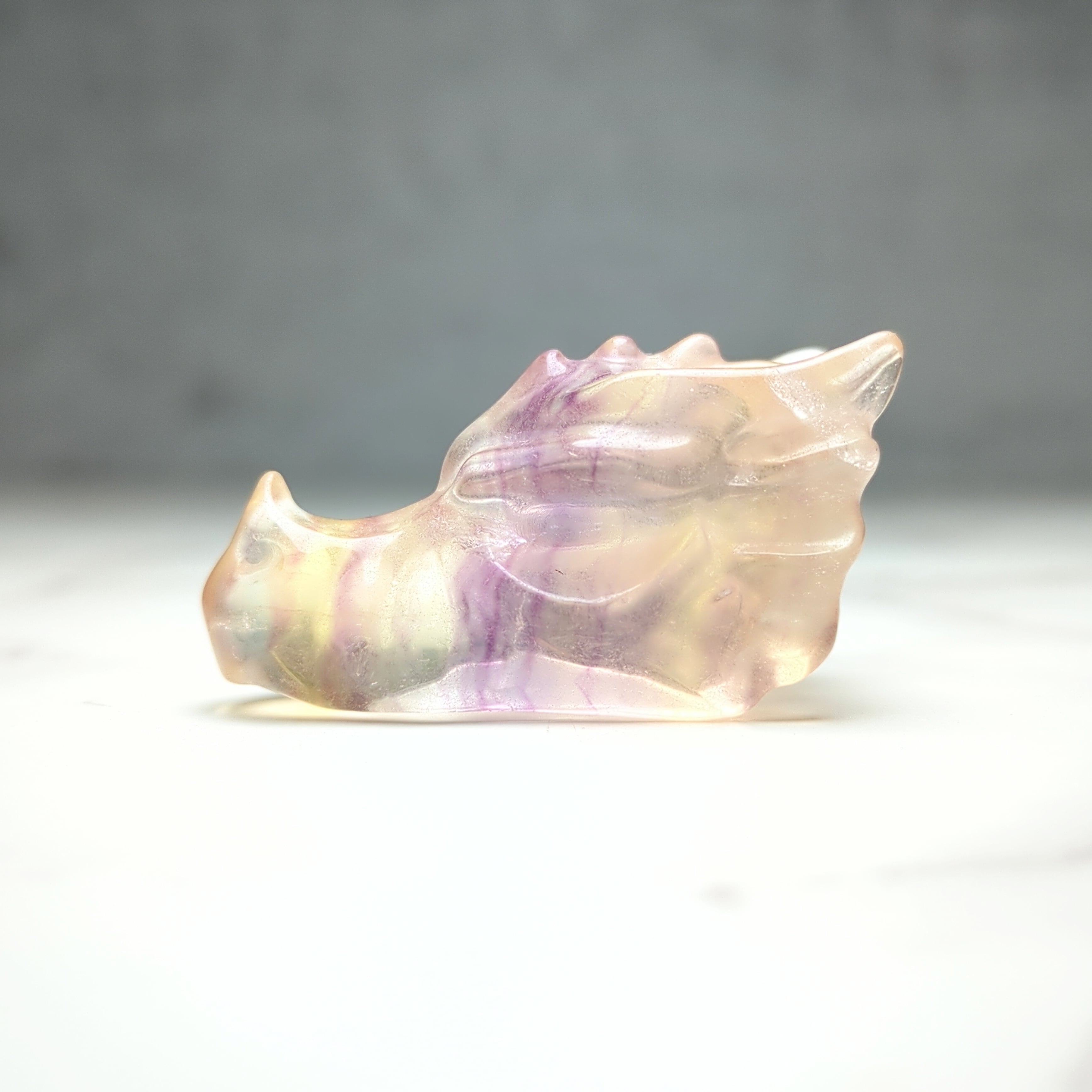 キャンディフローライトの鳥さんNo.1 | ほしあかり 天然石のお店