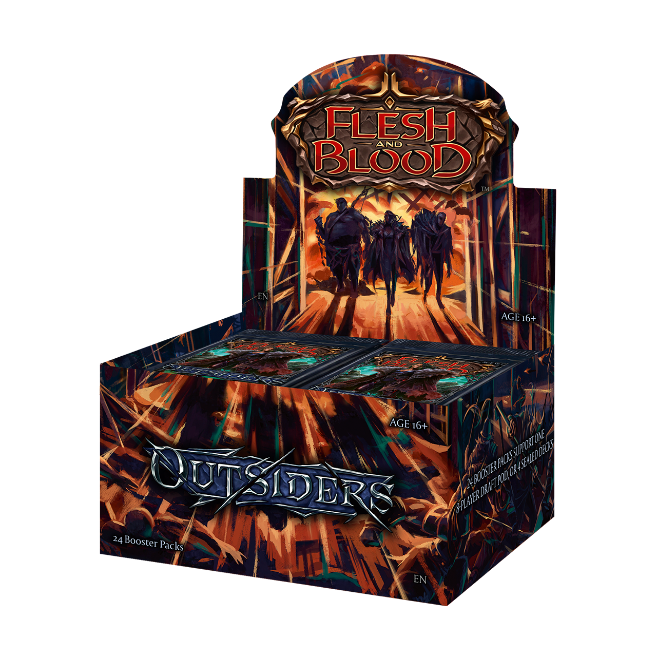 新品BOX】Outsiders - ブースターBOX(24パック) (英語版) | Flesh and