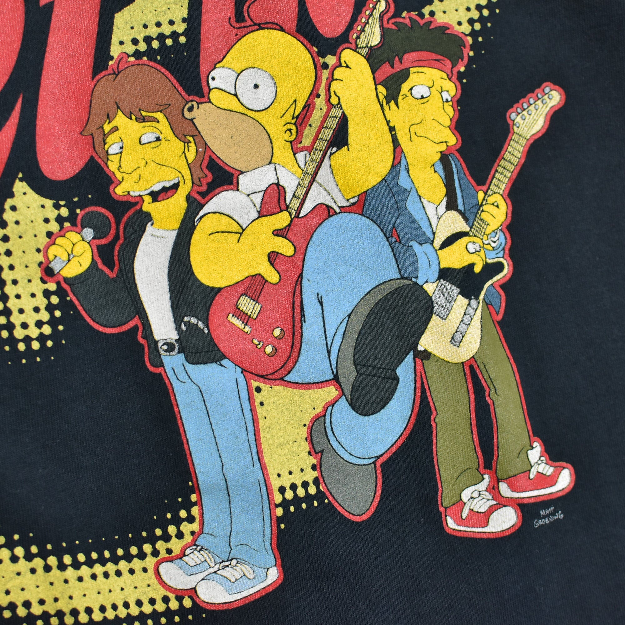 00s anvil The Rolling Stone & Simpsons rock T-shirt | 古着屋 00s anvil The Rolling Stone & Simpsons rock T-shirt | 古着屋