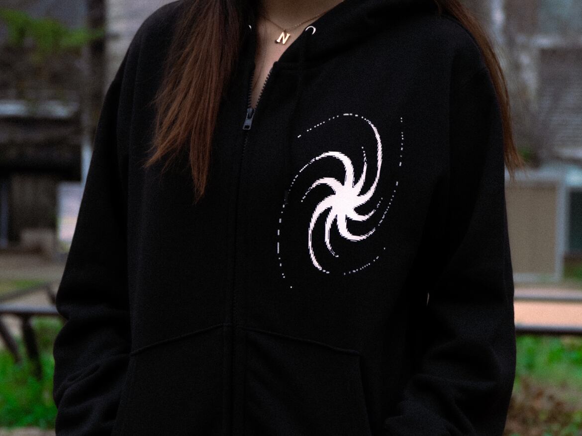 Shhh Swirl Zip Hoodie | shhh Shhh Swirl Zip Hoodie | shhh