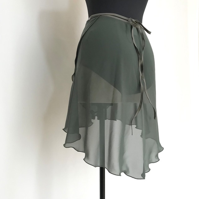 ◇"Tatiana" Ballet Wrap Skirt  -Forest Green