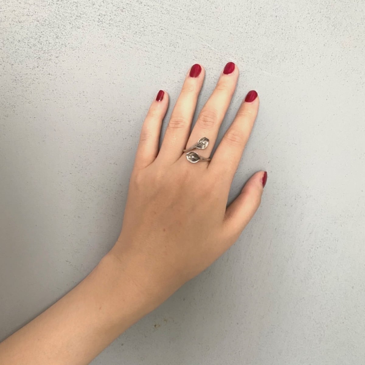 【BIMBA Y LOLA】3バンドワイドリング タイニーカラーリリーリング / Tiny Calla Lilly Ring | REAMU