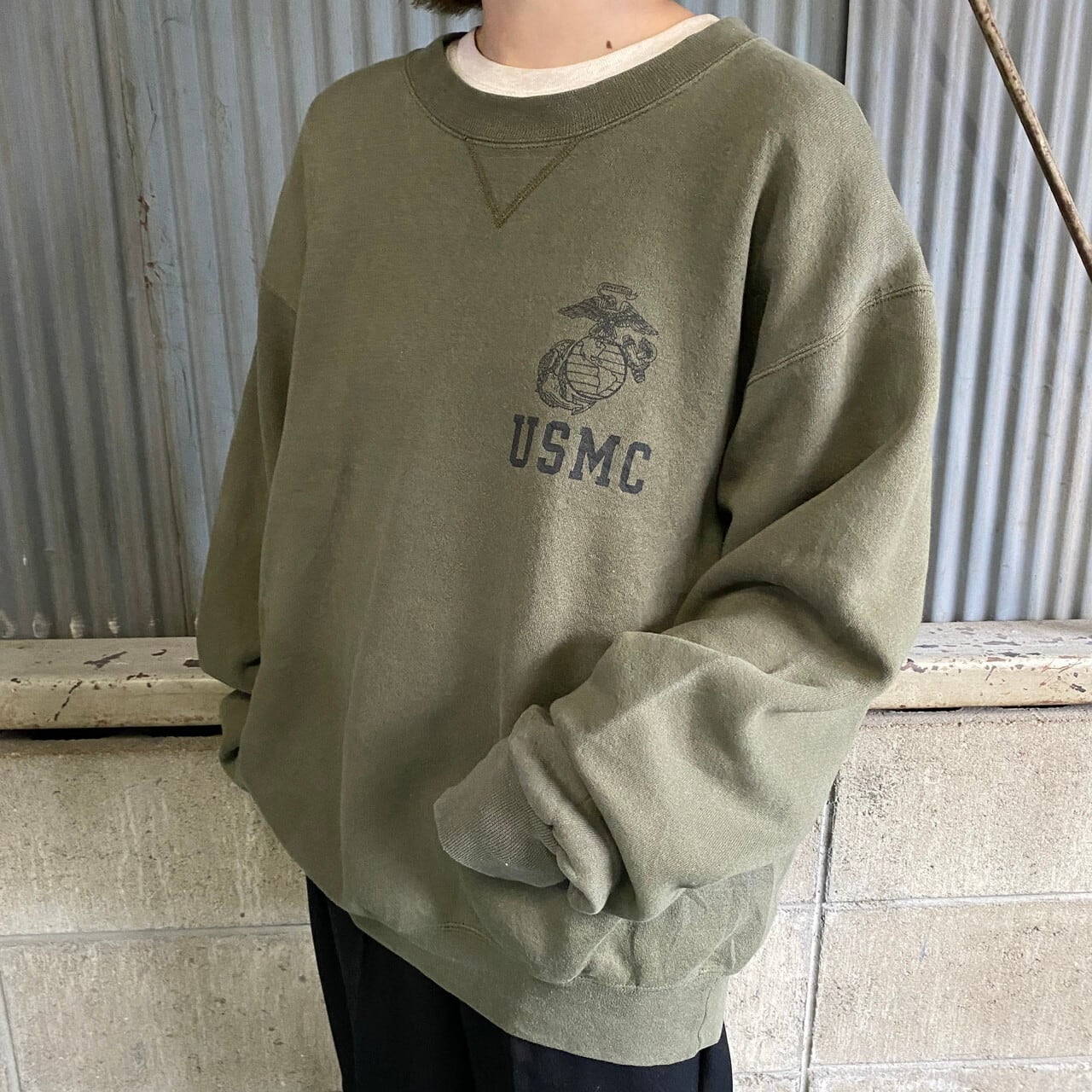 90s USA製 USMC スウェットパンツ L 海兵隊