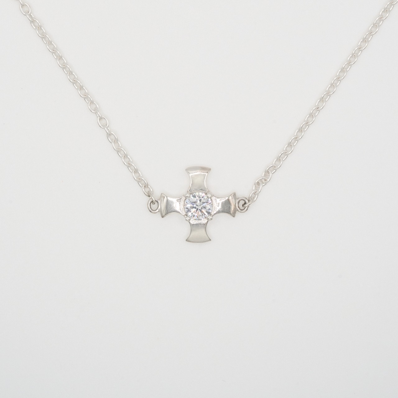 SHRINE / CROOS BOLL NECKLACE