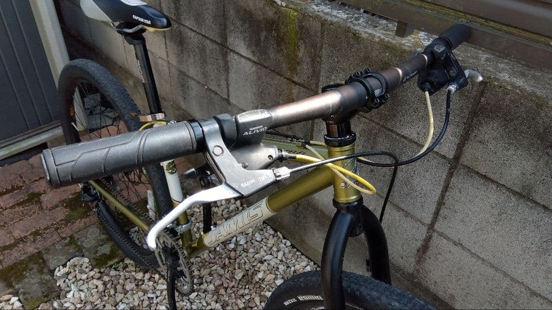 整備済み】クロモリマウンテンバイク JAMIS Dragon comp 3×8s【送料別