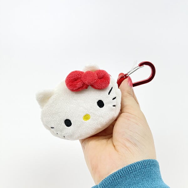 サンリオ ハローキティ カラビナ付ふわミニポーチ キーホルダー Sanrio