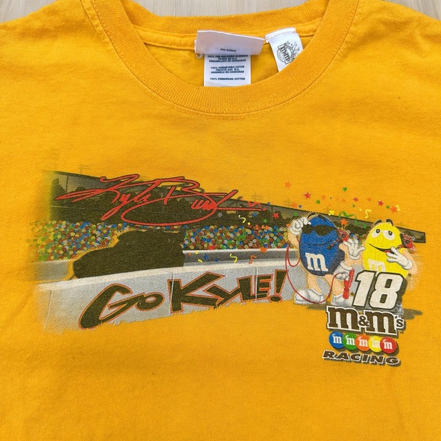 【KIDS】NASCAR m&m's racing T-shirt size:XS 9歳前後〜