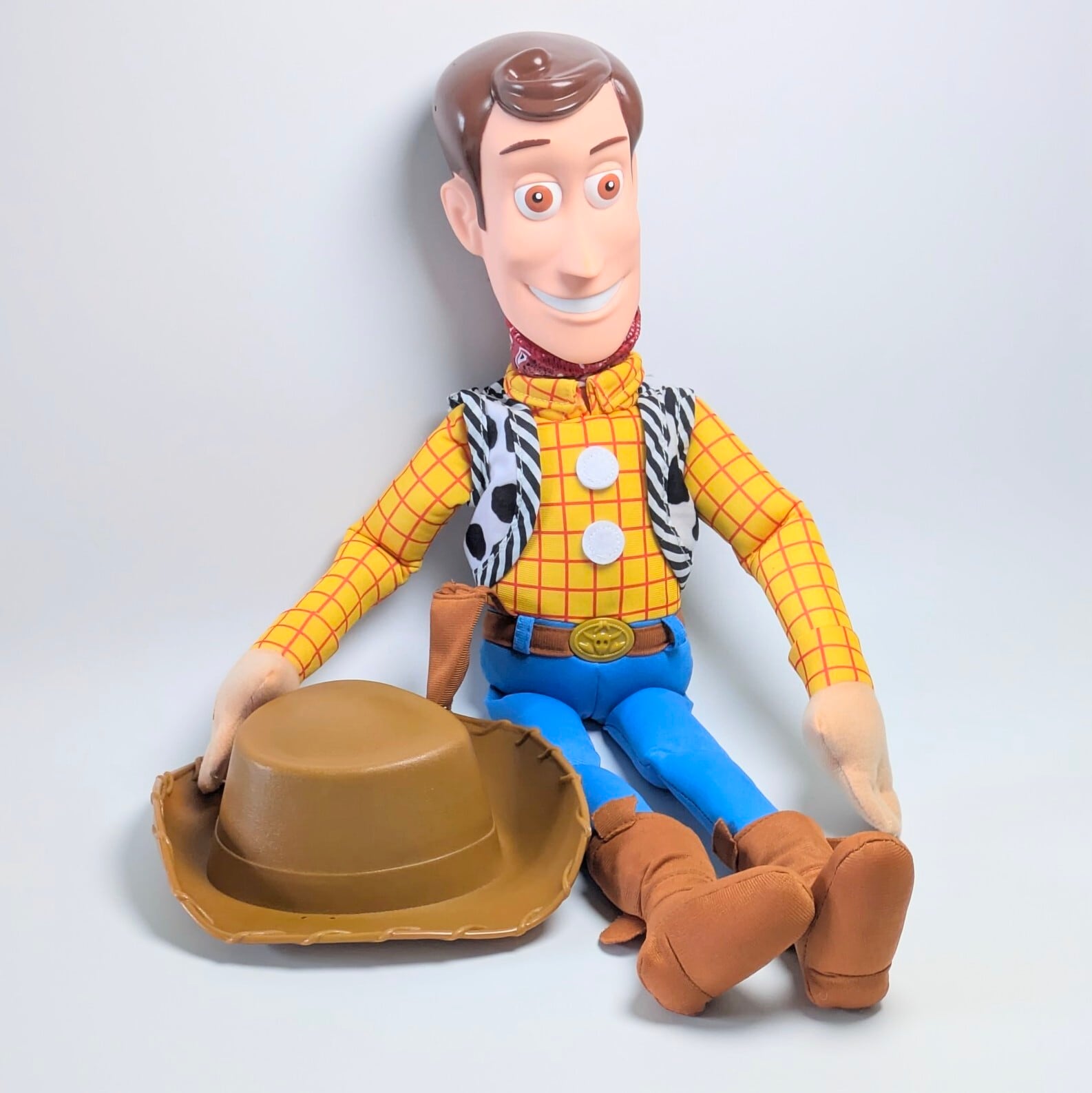 【 TOY STORY（トイストーリー ）】『 WOODY / ウッディ 』 BIG プラッシュ / アイツがBIGになって帰ってきたぬいぐるみ！〚 アメリカン雑貨 アメトイ 〛
