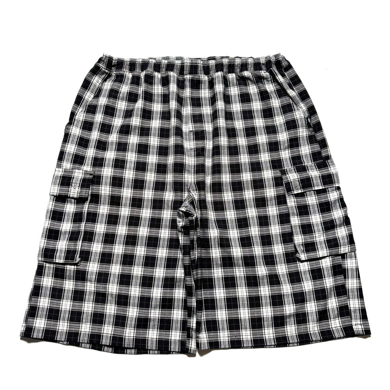 00s SUPER Super Baggy Check Cargoshorts | GREENY