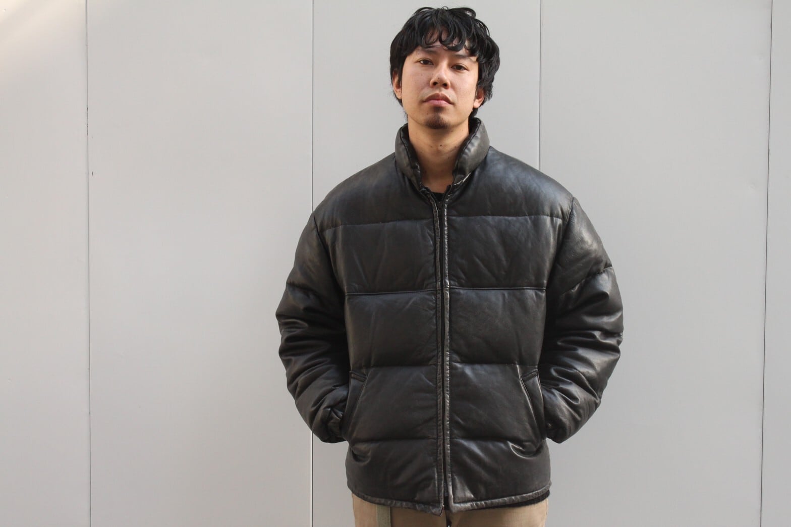 ジャケット・アウター 90s~ schott leather jacket 90s Schott goose down leather jacket | VOLAR
