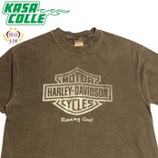 【KUTTER HARLEY DAVIDSON RUNNING COOL】カッター ハーレー ダビッドソン ランニングクール vintage Tシャツ （1999コピーライト)　XL