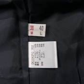 Mademoiselle NON NON マドモアゼルノンノン フード付き ダウン コート サイズ 38 M /ブラック系/ナイロン/レディース