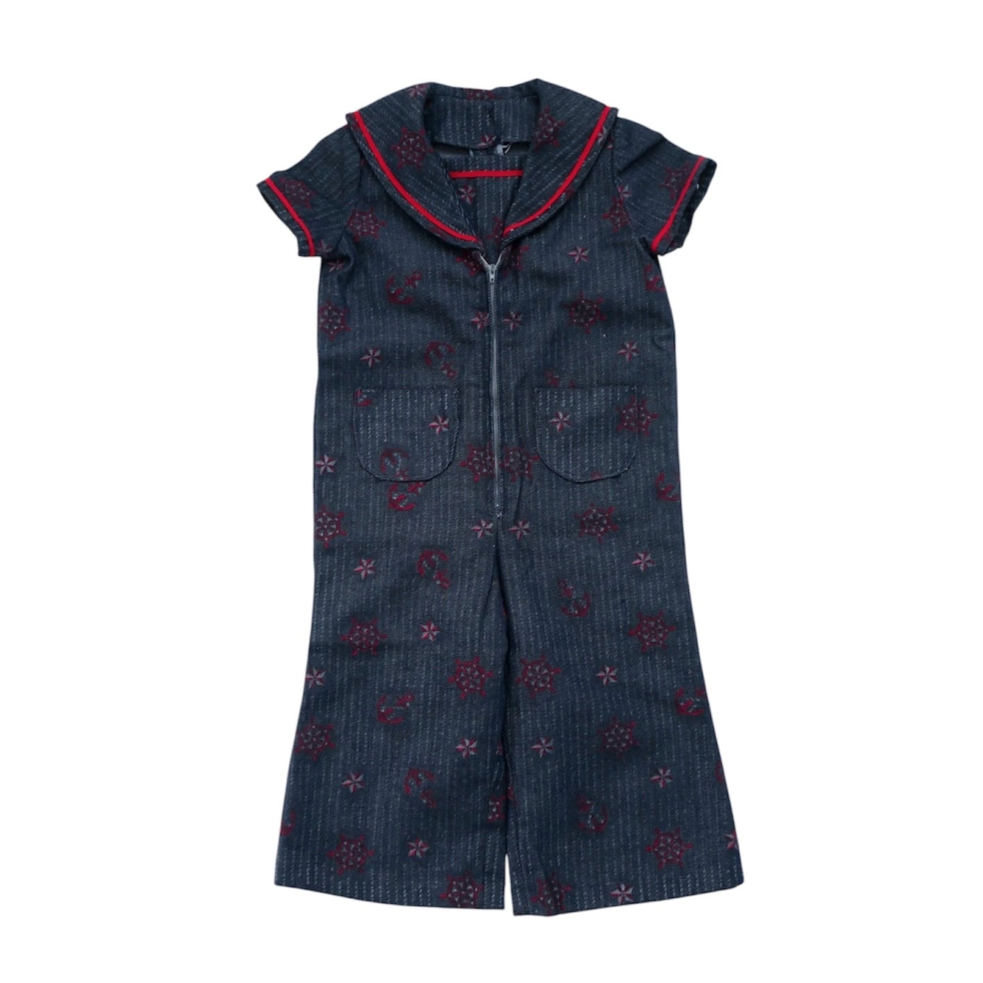 Vintage | Denim Sailor Jumpsuit