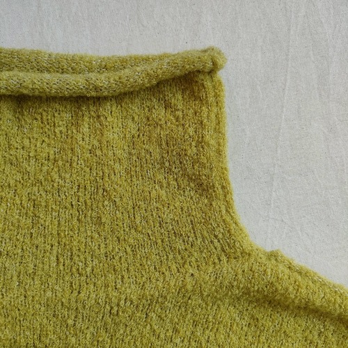 レモンライムニット