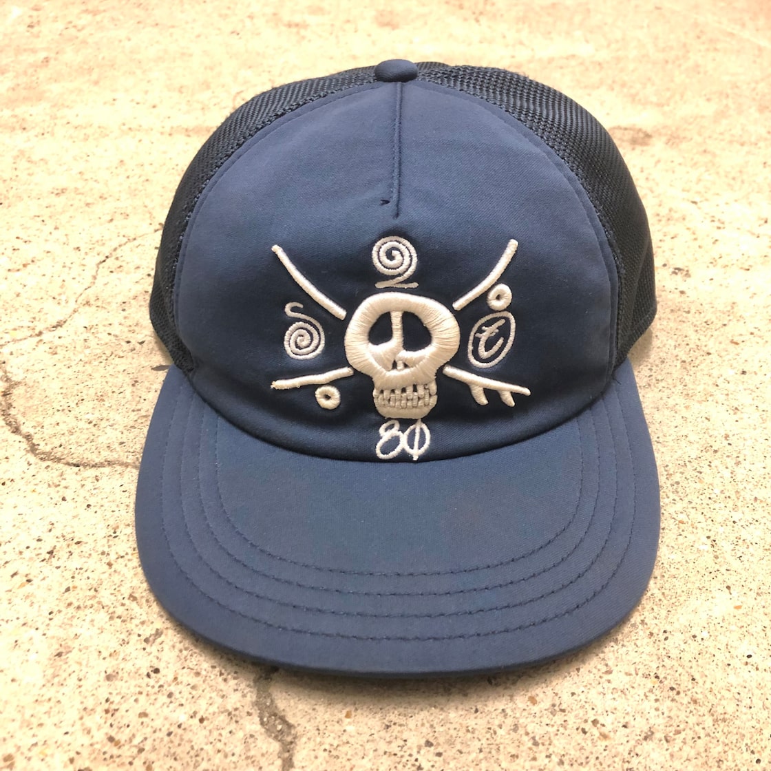 00s OLD STUSSY/Skull Bone/Mesh cap/Free/スカルボーン/メッシュ 