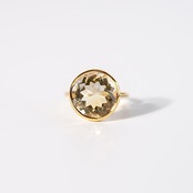 【8号】シトリン リング